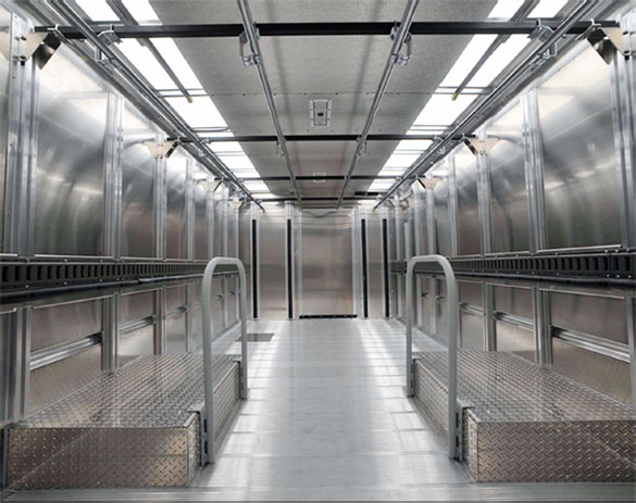 Linen Uniform Trucks at South Bay Ford Commercial